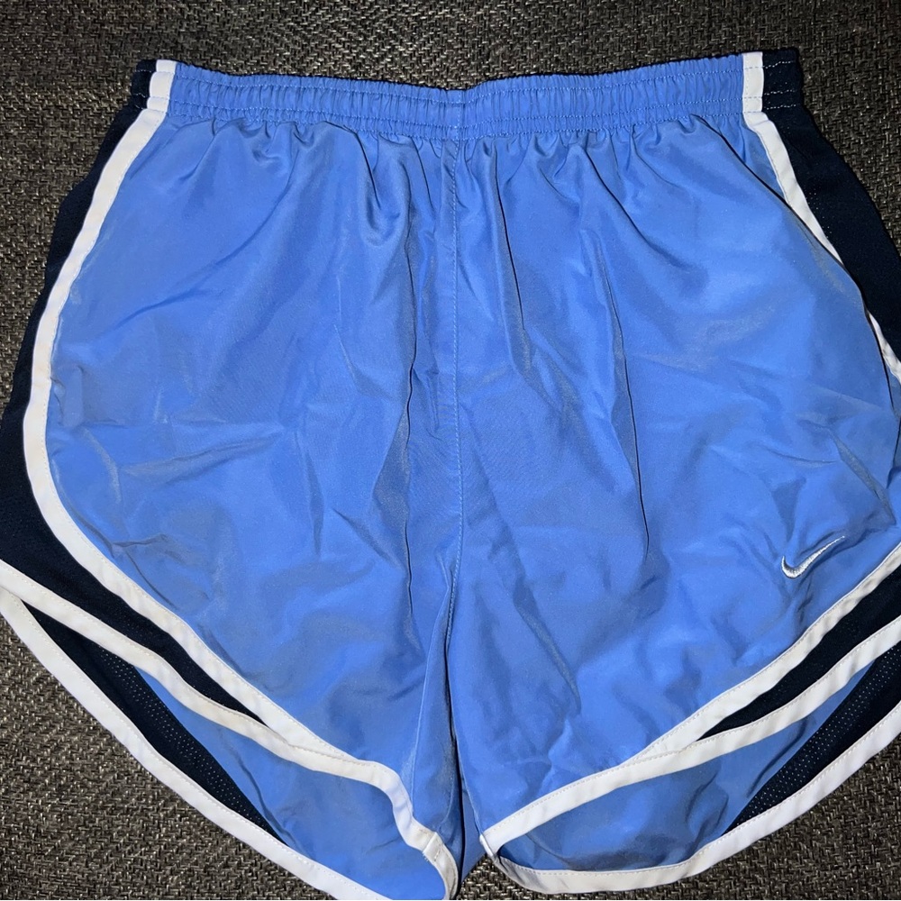 Blue Nike athletic shorts!